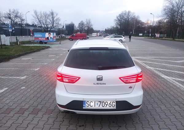 Seat Leon cena 44000 przebieg: 134308, rok produkcji 2015 z Żory małe 137